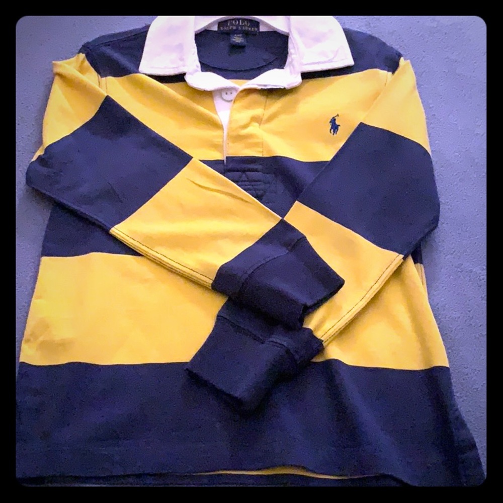 Boys rugby size 4T shirt